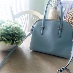 Kate Spade baby blue handbag - perfect for SPRING!